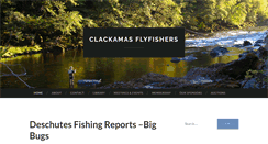 Desktop Screenshot of clackamasflyfishers.org